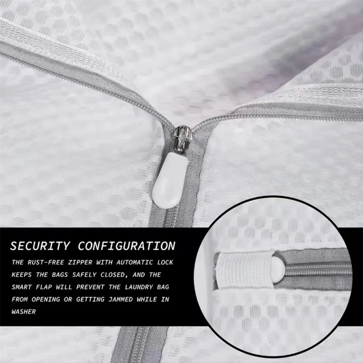 Honeycomb Mesh Laundry Bags for Delicates - Durable & Reusable