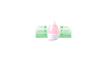 2L/3L LED Humidifier Ultrasonic Quiet Mist for Home & Office